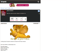 Tablet Screenshot of jeune--maman.skyrock.com