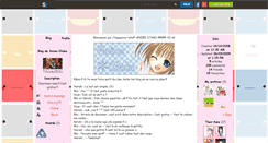 Desktop Screenshot of anime-otaku.skyrock.com