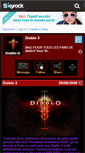 Mobile Screenshot of diablo-iii.skyrock.com