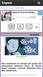 Mobile Screenshot of durarara-design.skyrock.com