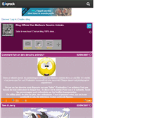 Tablet Screenshot of cartoons01.skyrock.com