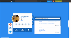 Desktop Screenshot of dreamyxlove.skyrock.com
