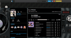 Desktop Screenshot of dj-madio.skyrock.com