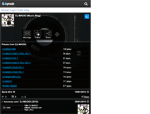Tablet Screenshot of dj-madio.skyrock.com