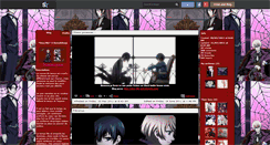 Desktop Screenshot of blackbutler-fiction.skyrock.com