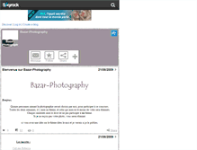 Tablet Screenshot of bazar-photography.skyrock.com