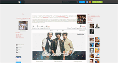 Desktop Screenshot of obsession-jonas.skyrock.com