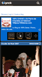 Mobile Screenshot of 100pour100danse.skyrock.com