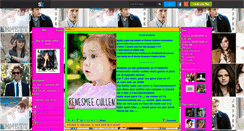 Desktop Screenshot of nessie-cullen-secret.skyrock.com