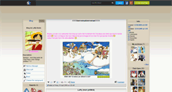 Desktop Screenshot of luffy-robin.skyrock.com