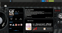 Desktop Screenshot of djstudio2000.skyrock.com