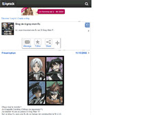 Tablet Screenshot of d-gray-man-fic.skyrock.com