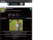 Tablet Screenshot of francois-sterchele.skyrock.com