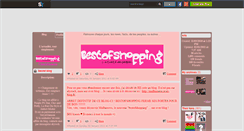 Desktop Screenshot of bestofshopping.skyrock.com