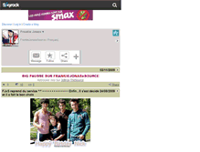 Tablet Screenshot of frankiejonasxsource.skyrock.com