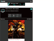 Tablet Screenshot of demontoujours-gm30.skyrock.com