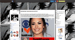 Desktop Screenshot of demiiilovato.skyrock.com