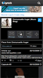 Mobile Screenshot of emmanuelleauger.skyrock.com