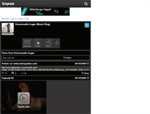 Tablet Screenshot of emmanuelleauger.skyrock.com