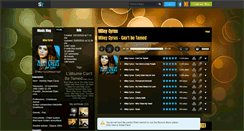Desktop Screenshot of miley-cyrusneews-mp3.skyrock.com