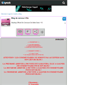 Tablet Screenshot of concour--fille.skyrock.com