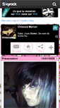 Mobile Screenshot of chioccamarion.skyrock.com