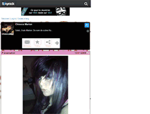Tablet Screenshot of chioccamarion.skyrock.com