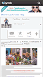 Mobile Screenshot of daily-caroline.skyrock.com