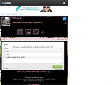 Tablet Screenshot of cyriil-love.skyrock.com
