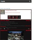 Tablet Screenshot of ghetto-du-monde.skyrock.com