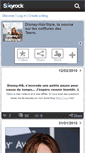 Mobile Screenshot of disney-hairstyle.skyrock.com
