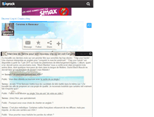 Tablet Screenshot of caroline-x-receveur.skyrock.com