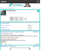 Tablet Screenshot of devimusic.skyrock.com