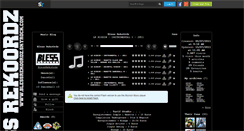 Desktop Screenshot of blessrekoordz.skyrock.com
