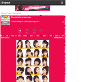 Tablet Screenshot of hello-project-egg.skyrock.com