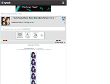 Tablet Screenshot of deschanelzooeyclaire.skyrock.com