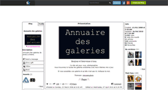 Desktop Screenshot of annuairegaleries.skyrock.com
