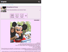 Tablet Screenshot of disneystars-in-france.skyrock.com