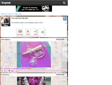 Tablet Screenshot of chapeau-bijoux.skyrock.com