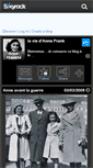 Mobile Screenshot of anne-frank54.skyrock.com