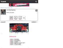 Tablet Screenshot of fans-psg.skyrock.com