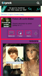 Mobile Screenshot of fiction-jb-justin-bieber.skyrock.com