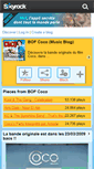 Mobile Screenshot of coco-lamusique.skyrock.com