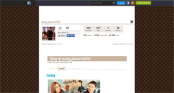 Desktop Screenshot of naley-jamie45000.skyrock.com