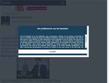 Tablet Screenshot of michael-buble-best.skyrock.com