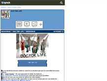 Tablet Screenshot of doctor-life.skyrock.com