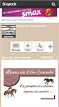 Mobile Screenshot of haras-du-clos-courche.skyrock.com