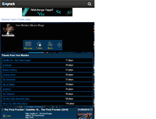 Tablet Screenshot of gotika666maiden.skyrock.com