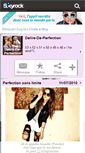 Mobile Screenshot of delire-de-perfection.skyrock.com