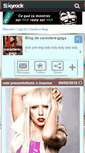 Mobile Screenshot of caractere-gaga.skyrock.com